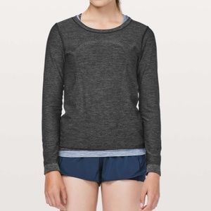 Lululemon Swiftly Tech Long Sleeve (Breeze) *Relaxed Fit Black / Anchor